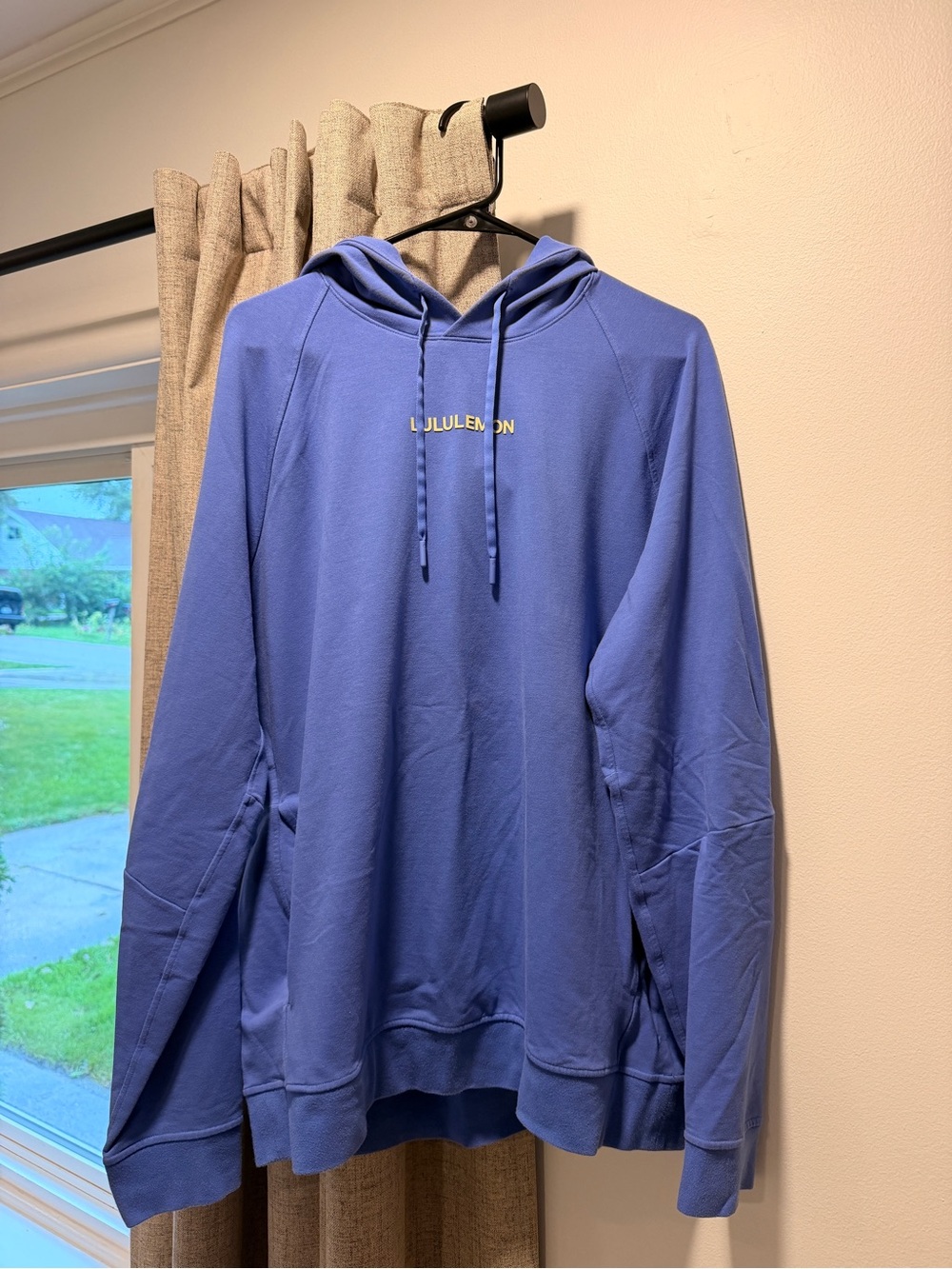 lululemon athletica Men's Blue Hoodie Sweatshirt